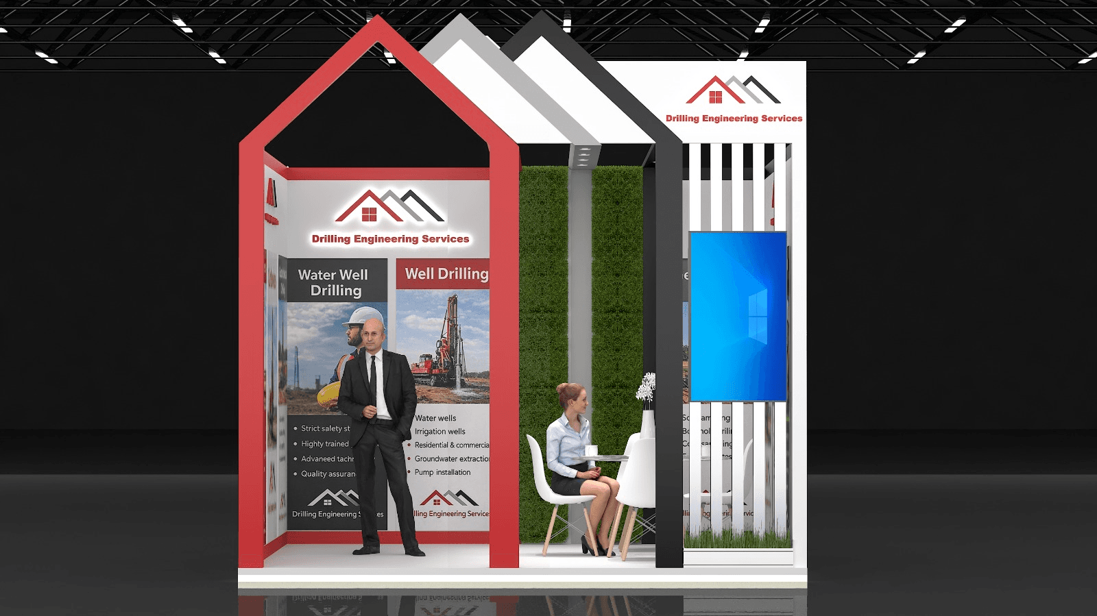Drilling Engineering Services booth 1