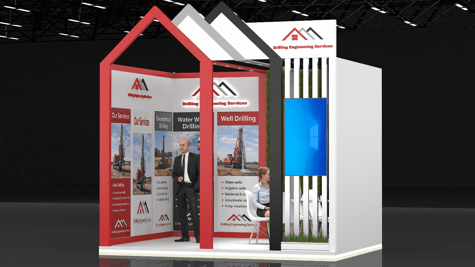 Drilling Engineering Services booth 2