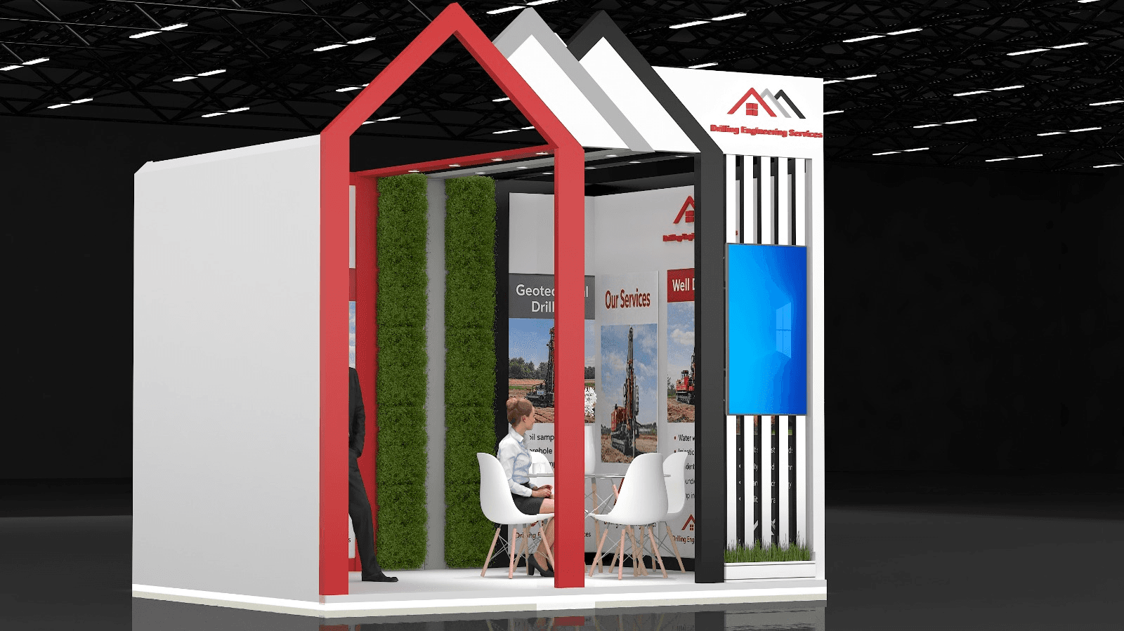 Drilling Engineering Services booth 3