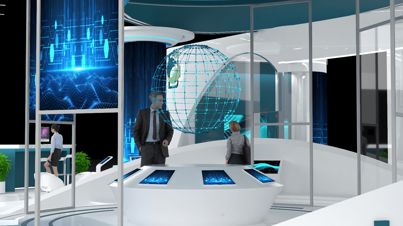 Misr for Government Technological Services (مصر للخدمات التكنولوجية الحكومية) booth 3
